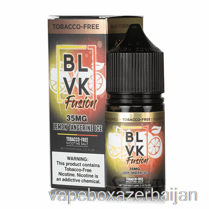 Vape Azerbaijan Lemon Tangerine Ice - BLVK Fusion Salts - 30mL 35mg